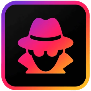Ícone do Detetive Instagram: detetive de chapéu e sobretudo